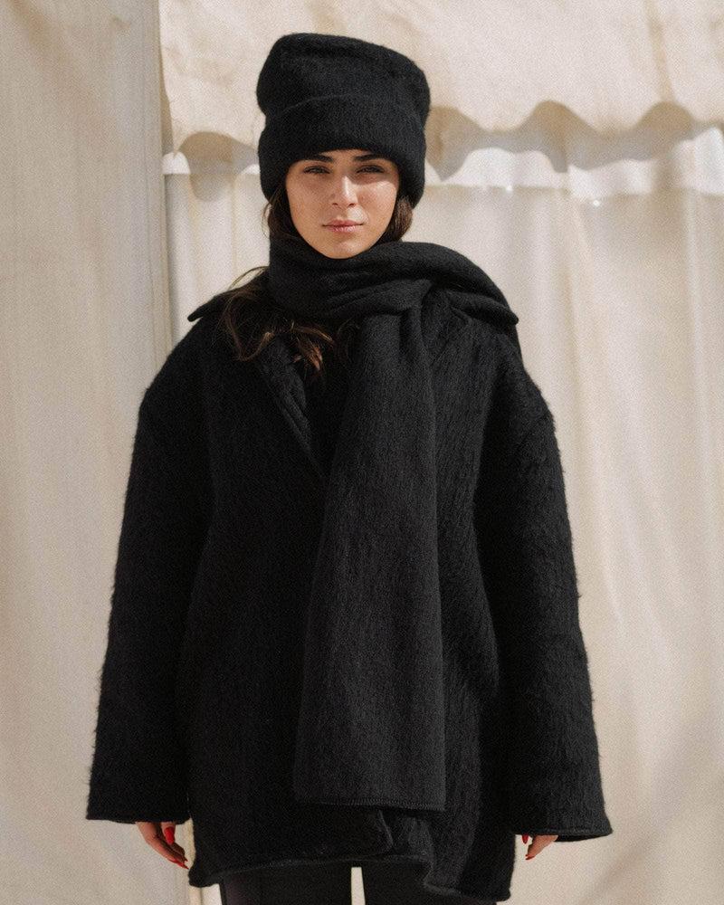 Brushed Wool Ser Scarf