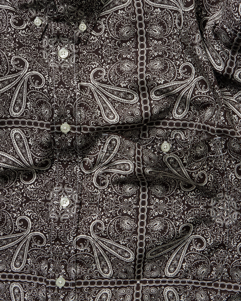 Paisley Tech Button Down