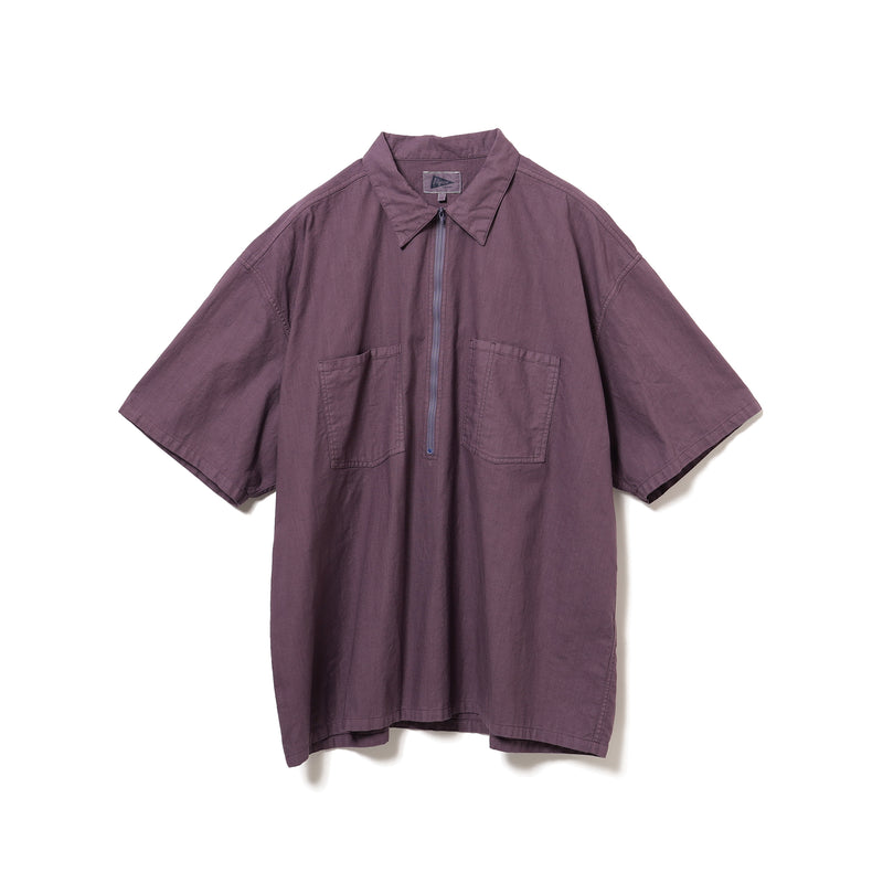 Davis Short Sleeve Half Zip Shirt