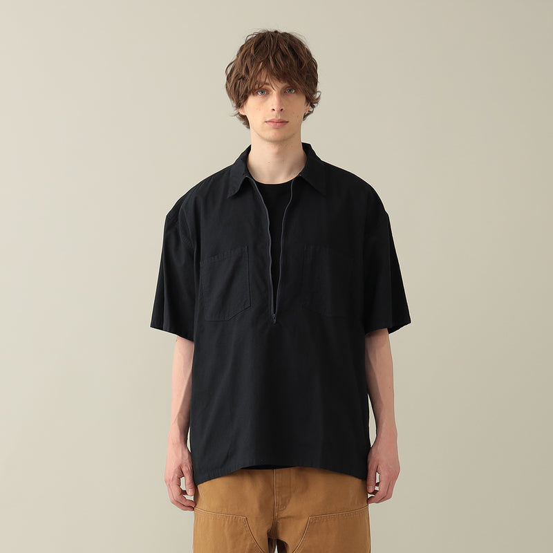 Davis Short Sleeve Half Zip Shirt