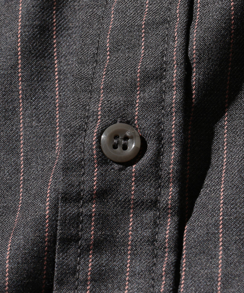 WORK Uniform Serge Pin Stripe Shirt