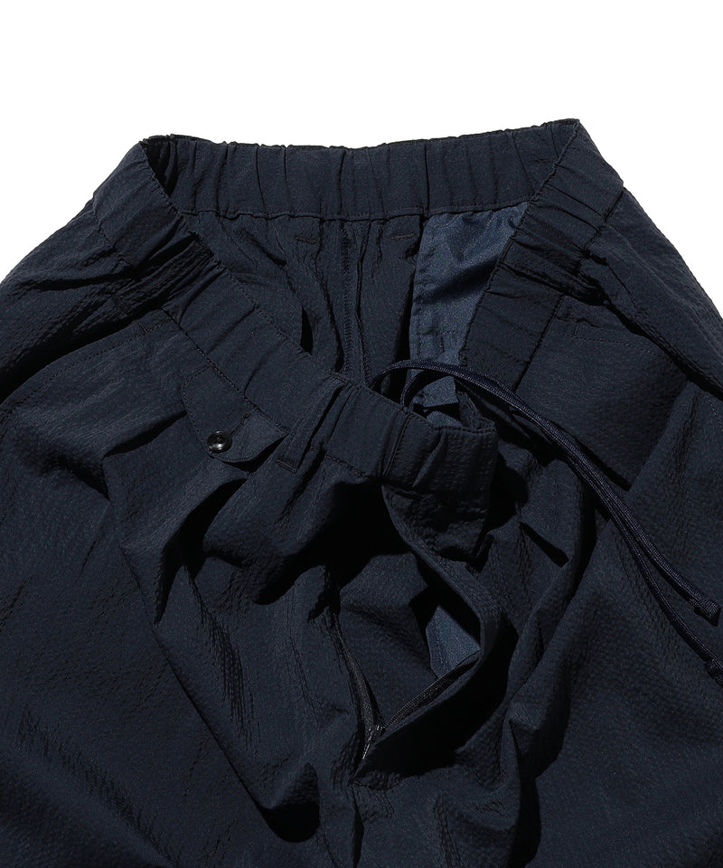 2 Pleats Anywhere(wear) Seersucker Plaid Pant