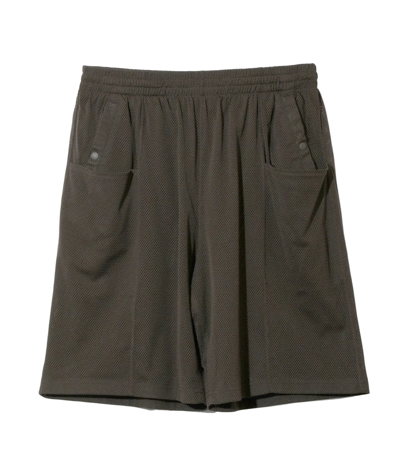 Knit Mesh String Center Seam Short