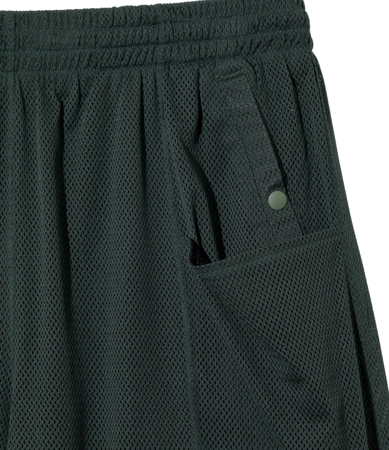 Knit Mesh String Center Seam Short