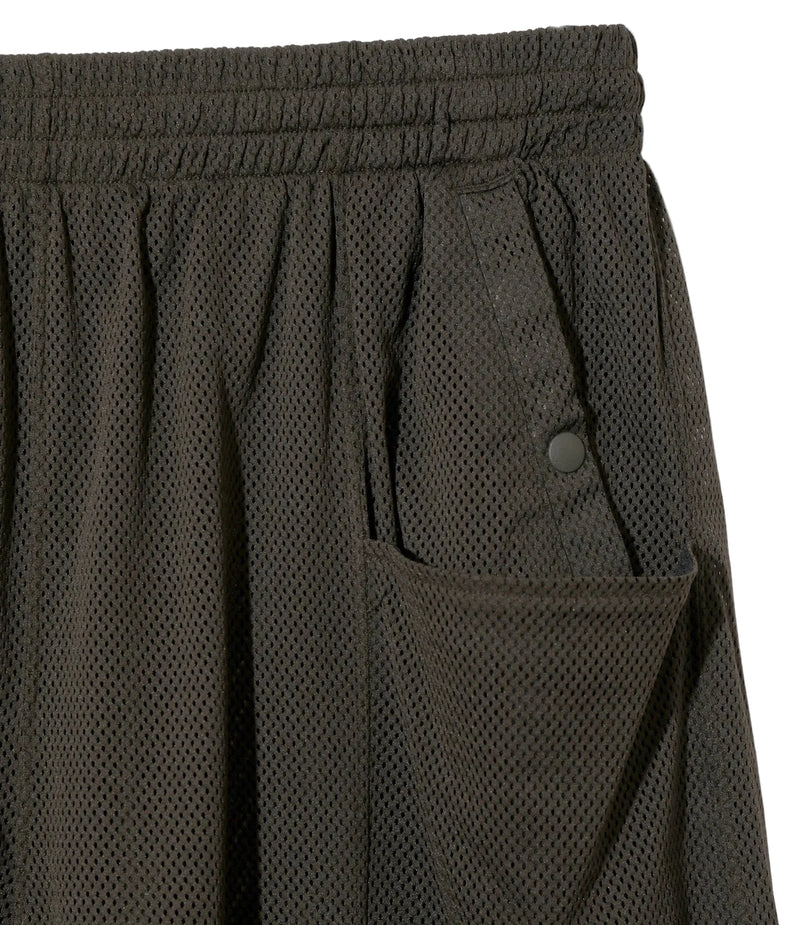 Knit Mesh String Center Seam Short