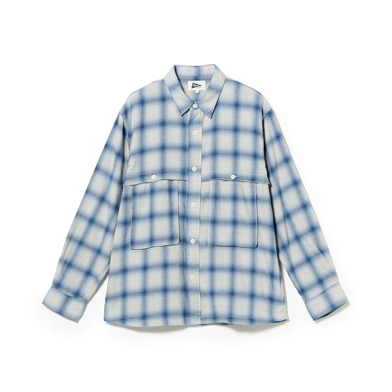Albert Cotton Wool Ombre Field Shirt