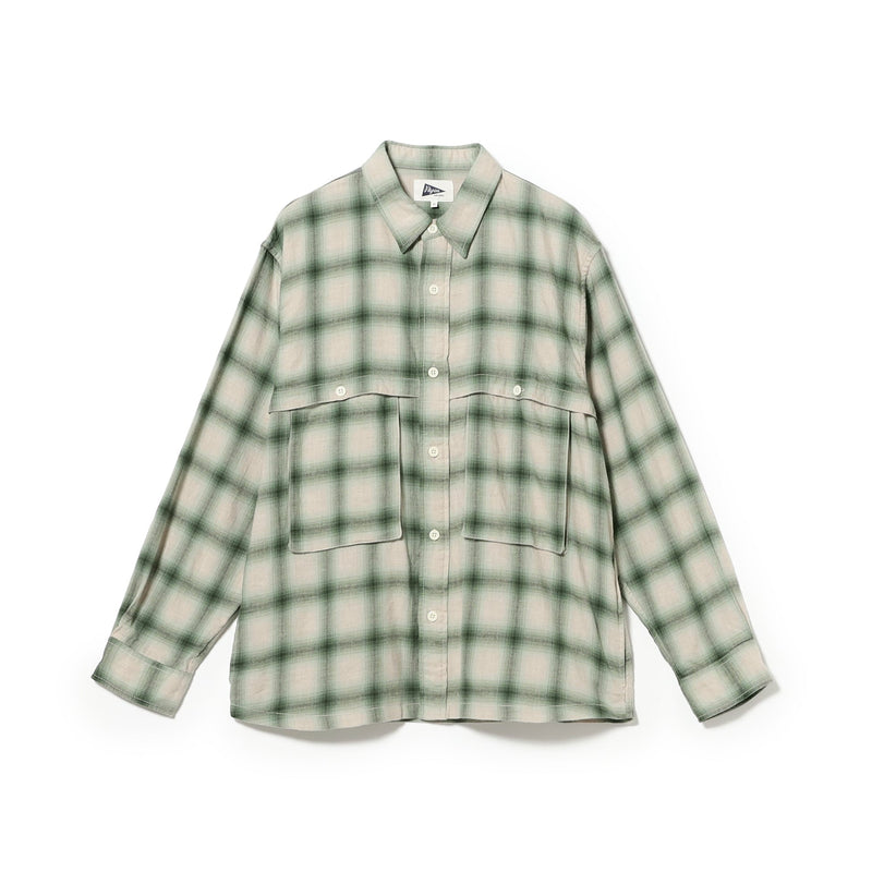 Albert Cotton Wool Ombre Field Shirt