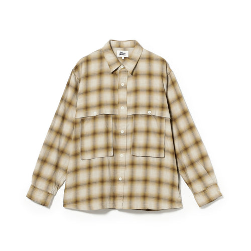 Albert Cotton Wool Ombre Field Shirt