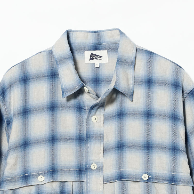 Albert Cotton Wool Ombre Field Shirt