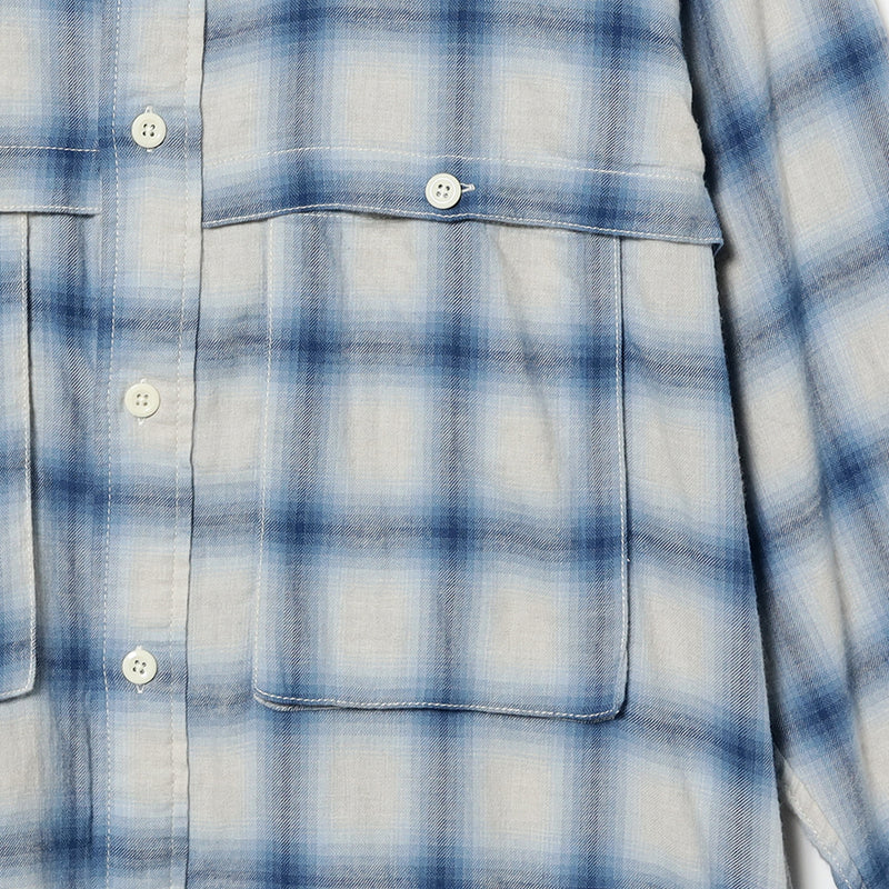 Albert Cotton Wool Ombre Field Shirt
