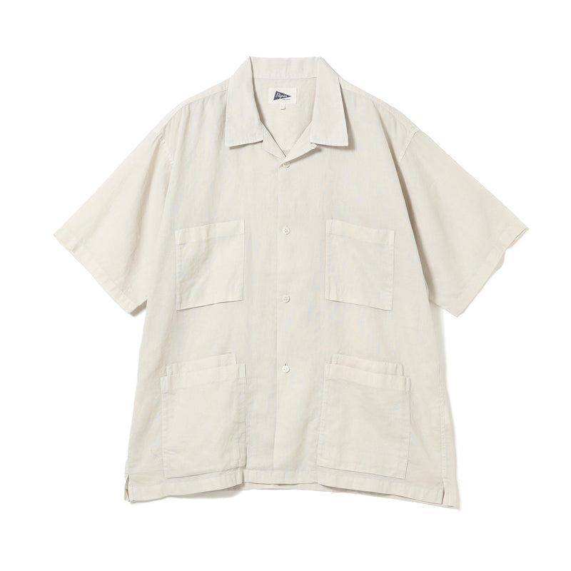 Amedeo Panama Cloth Short Sleeve Shirt