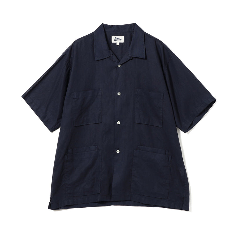Amedeo Panama Cloth Short Sleeve Shirt
