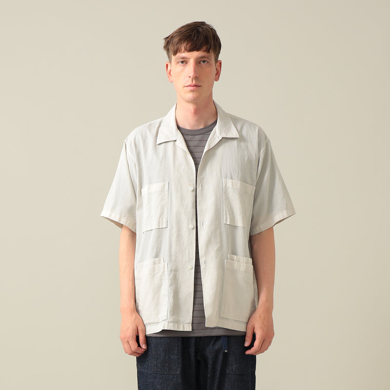 Amedeo Panama Cloth Short Sleeve Shirt
