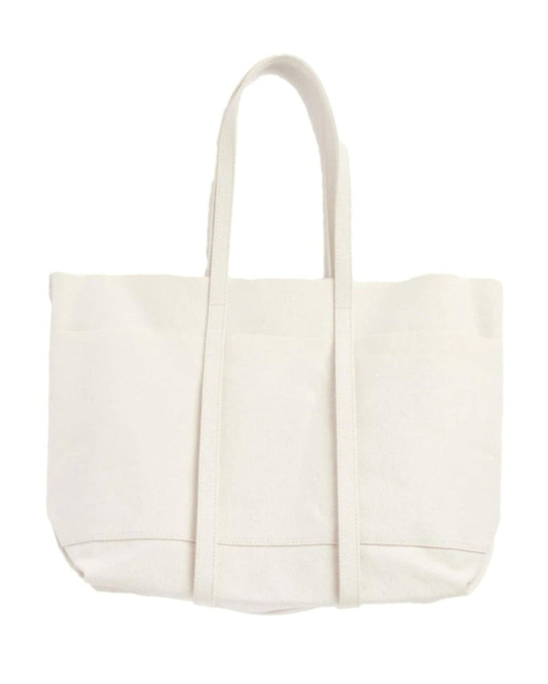 Washed Canvas 6 Pockets Tote Medium