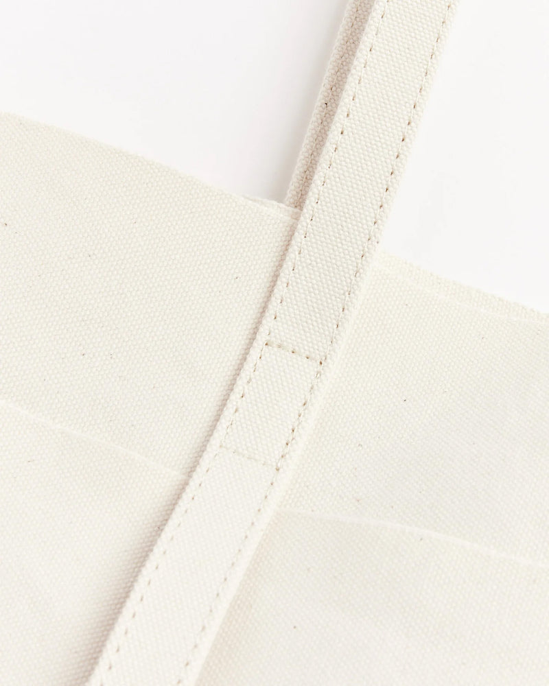 Washed Canvas 6 Pockets Tote Medium