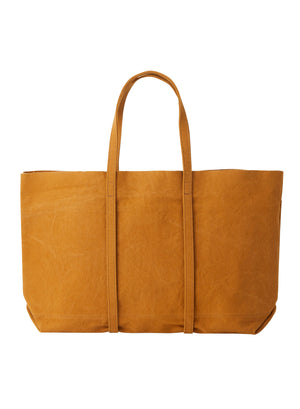 Washed Canvas 6 Pockets Tote Large 
