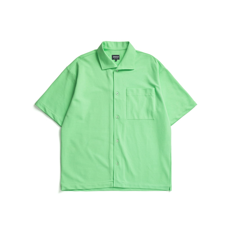 Coral Wide Collar Shirt