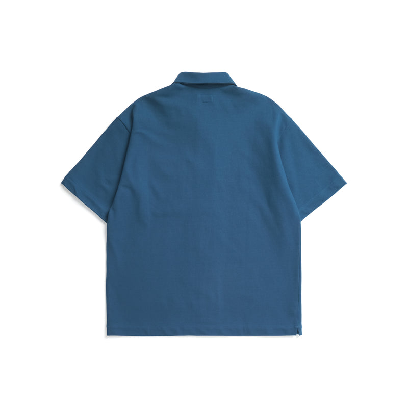 Coral Wide Collar Shirt