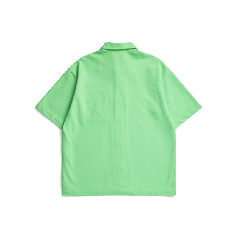 Coral Wide Collar Shirt