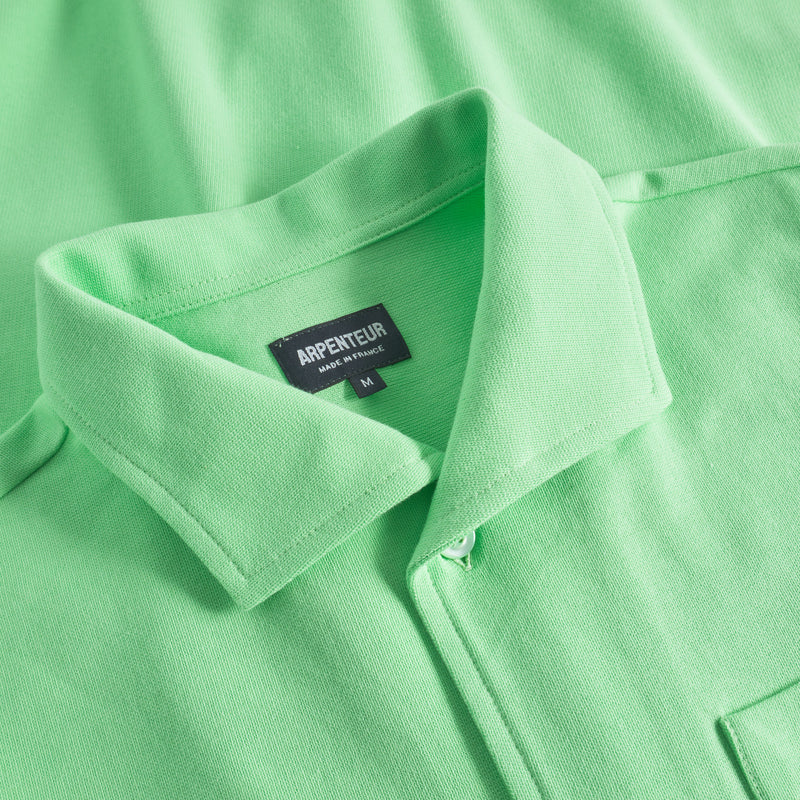Coral Wide Collar Shirt