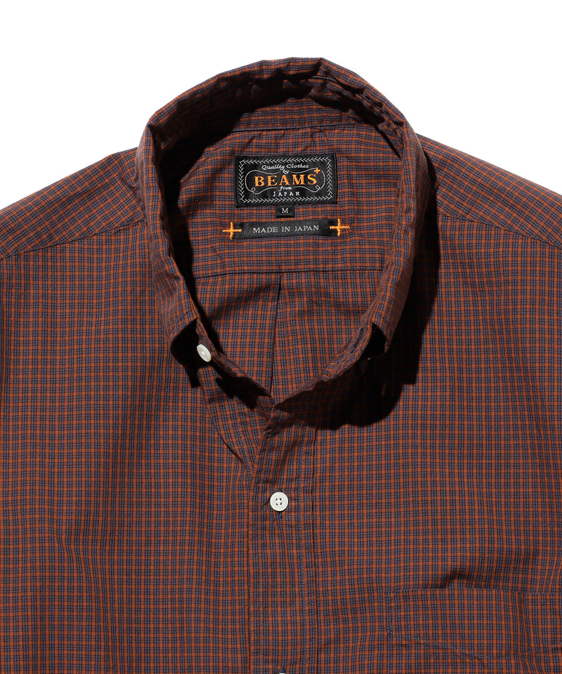 B.D. Classic-Fit Mini Plaid Shirt
