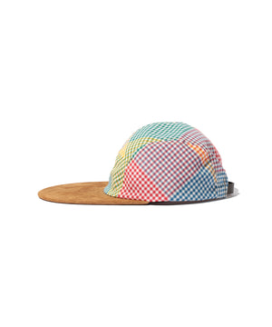  Madras 5 Panel Long Bill Cap 