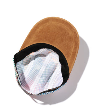  Madras 5 Panel Long Bill Cap 