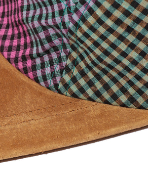  Madras 5 Panel Long Bill Cap 