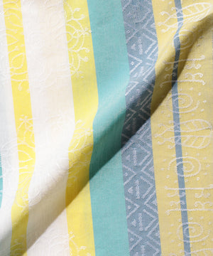  SS Italian Collar Bright Jacquard Shirt 
