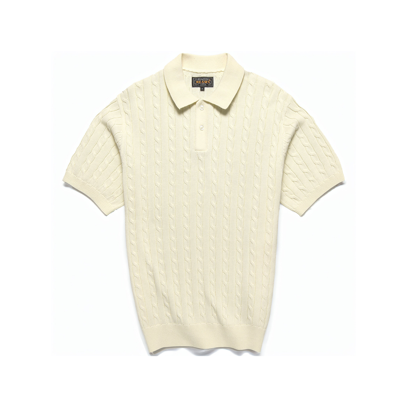 Knit Polo Cable
