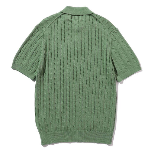 Knit Polo Cable