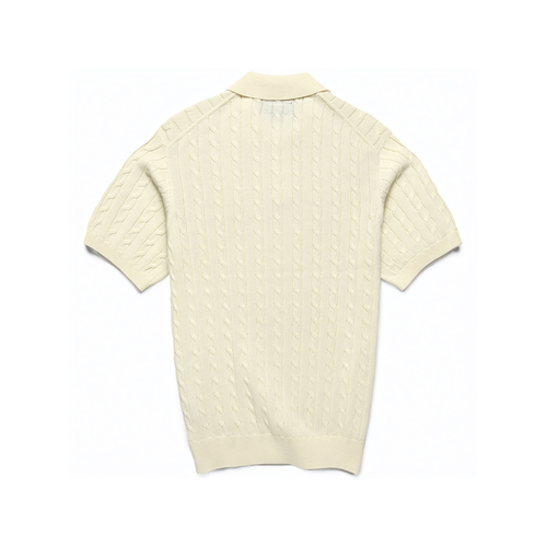 Knit Polo Cable