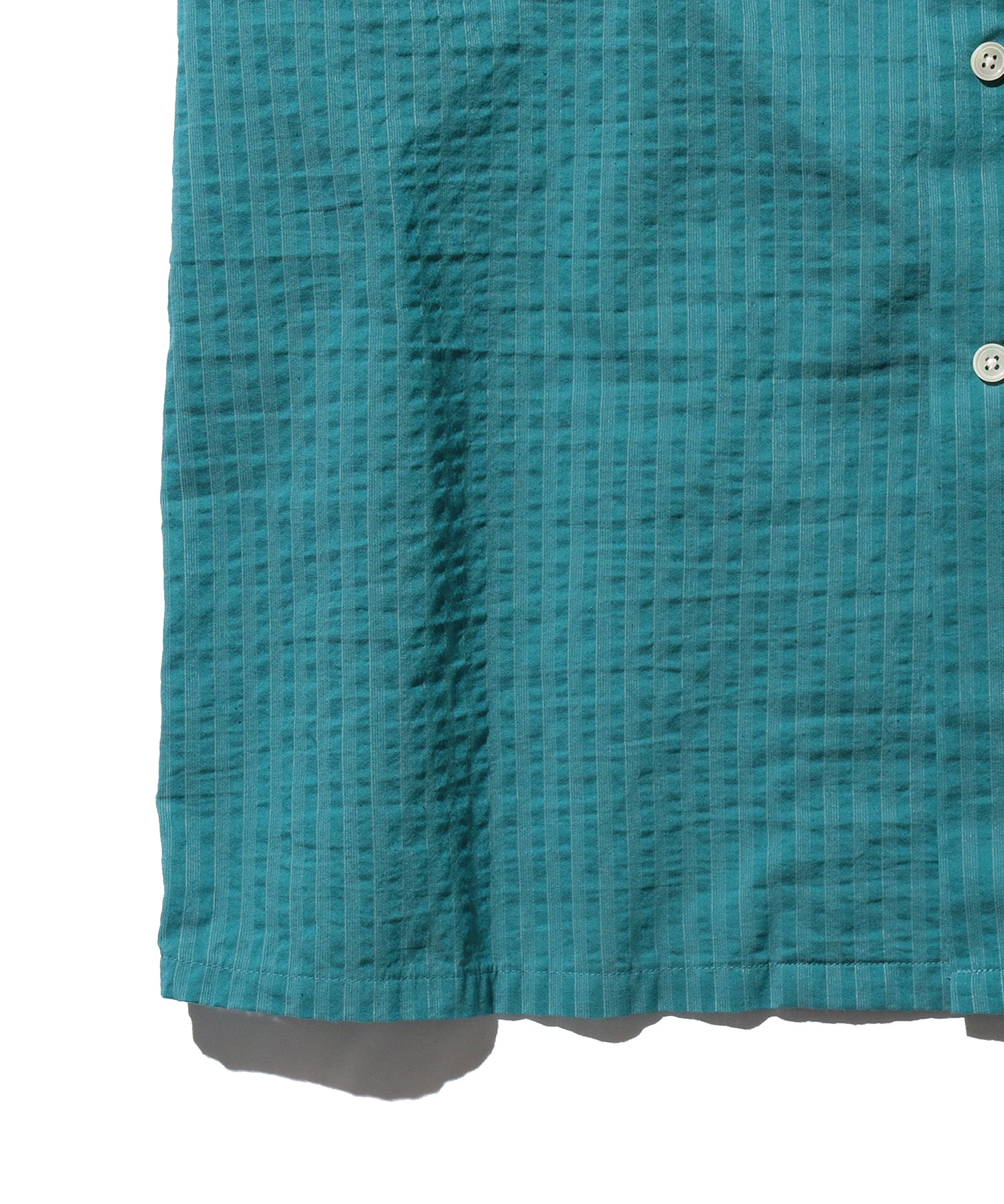 Open Collar Bumpy Stripe