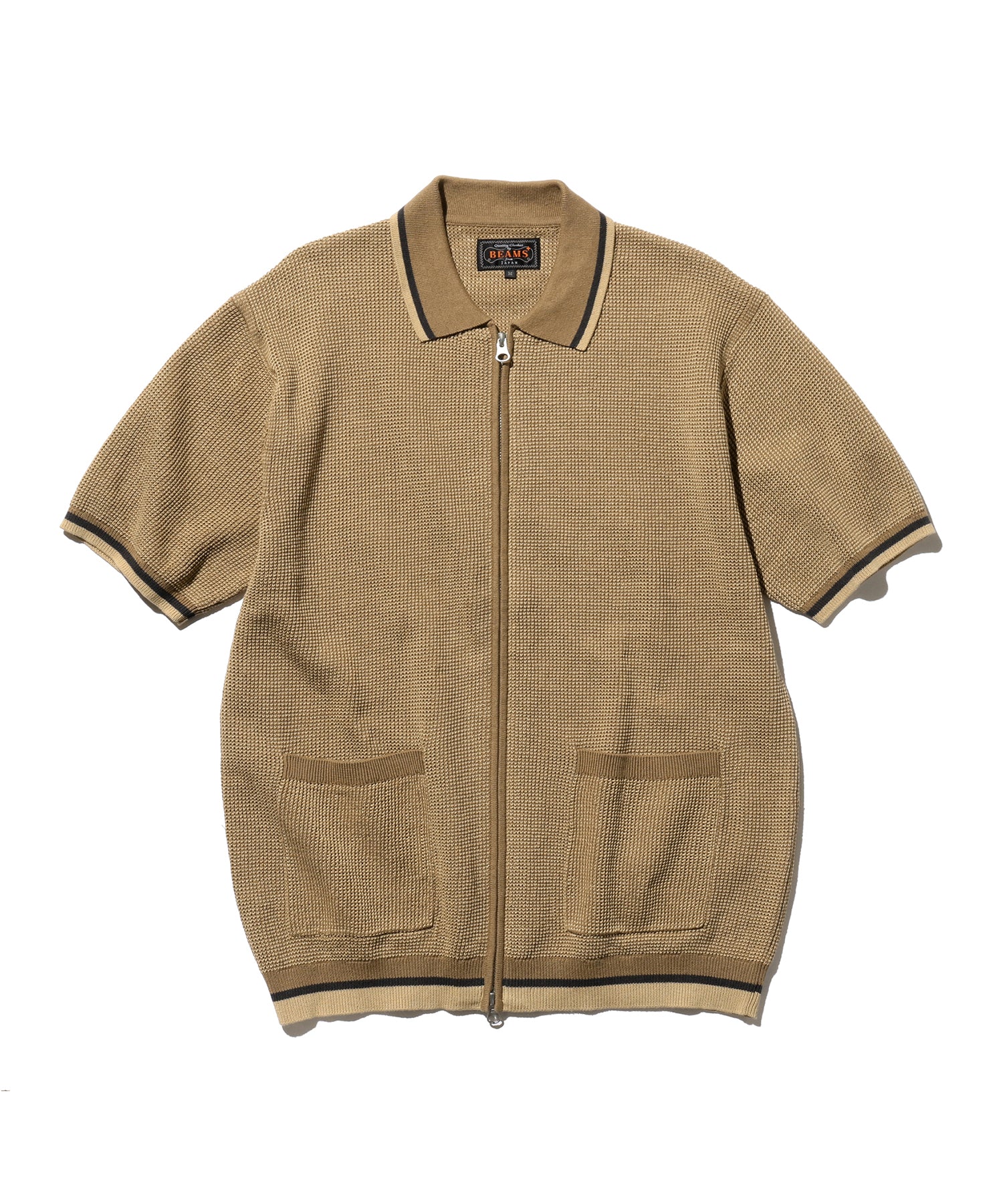 Zip Knit Polo