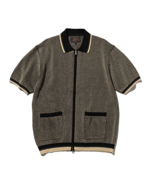  Zip Knit Polo 