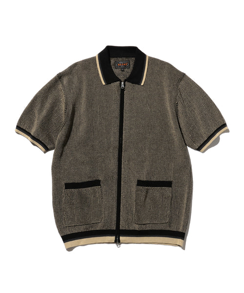 Zip Knit Polo