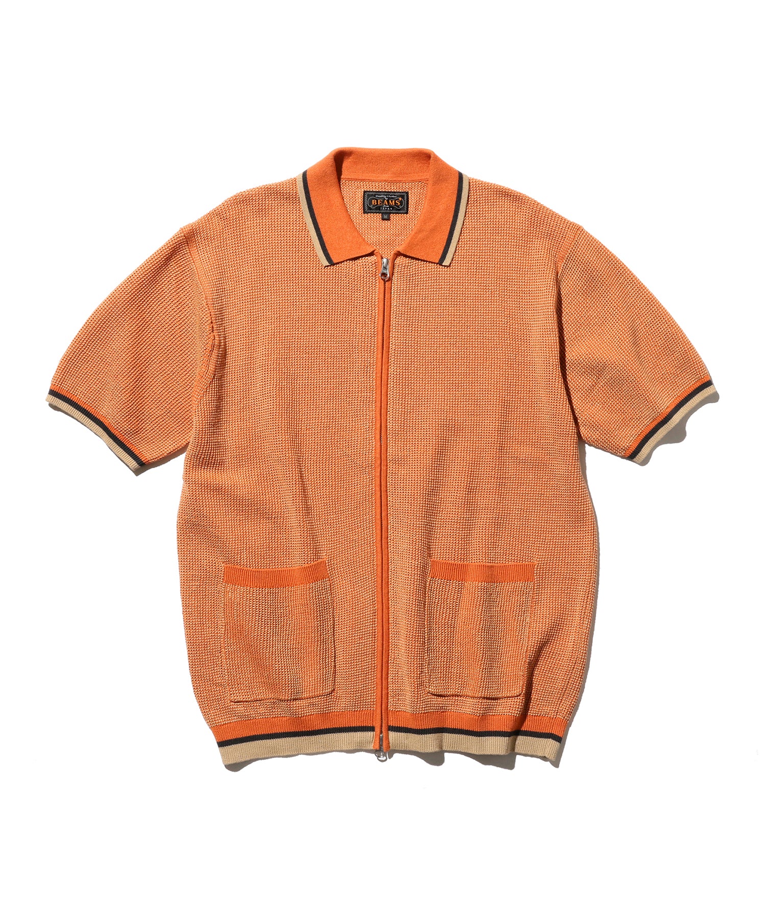 Zip Knit Polo