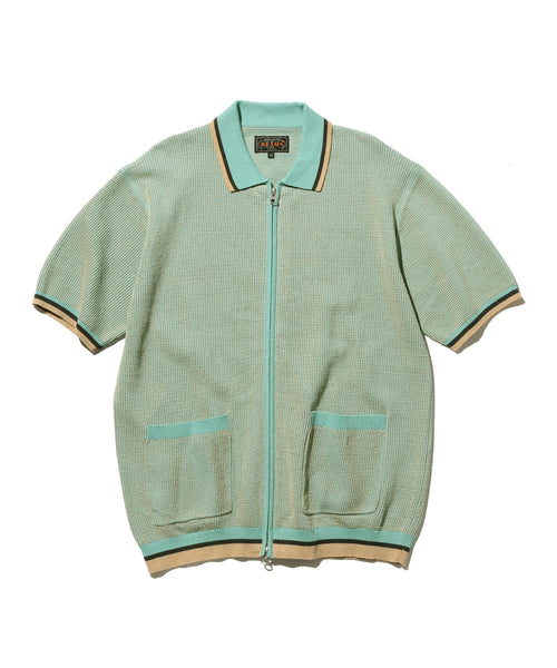 Zip Knit Polo