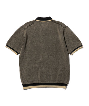  Zip Knit Polo 