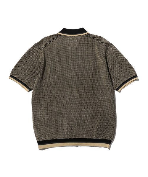 Zip Knit Polo