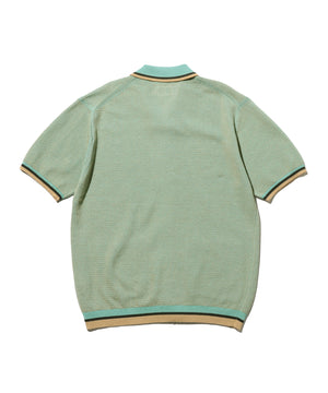 Zip Knit Polo 