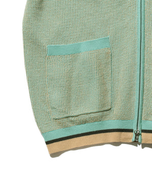  Zip Knit Polo 
