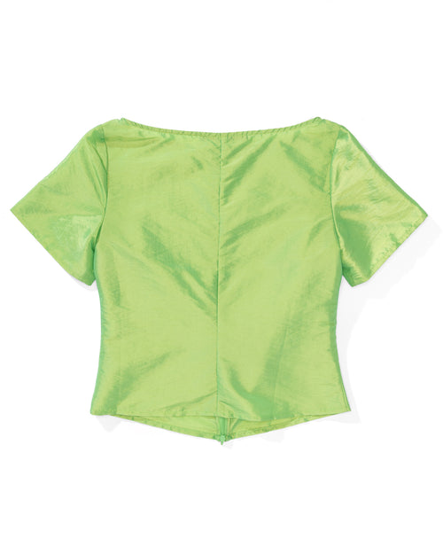 Boat Neck Zip Top