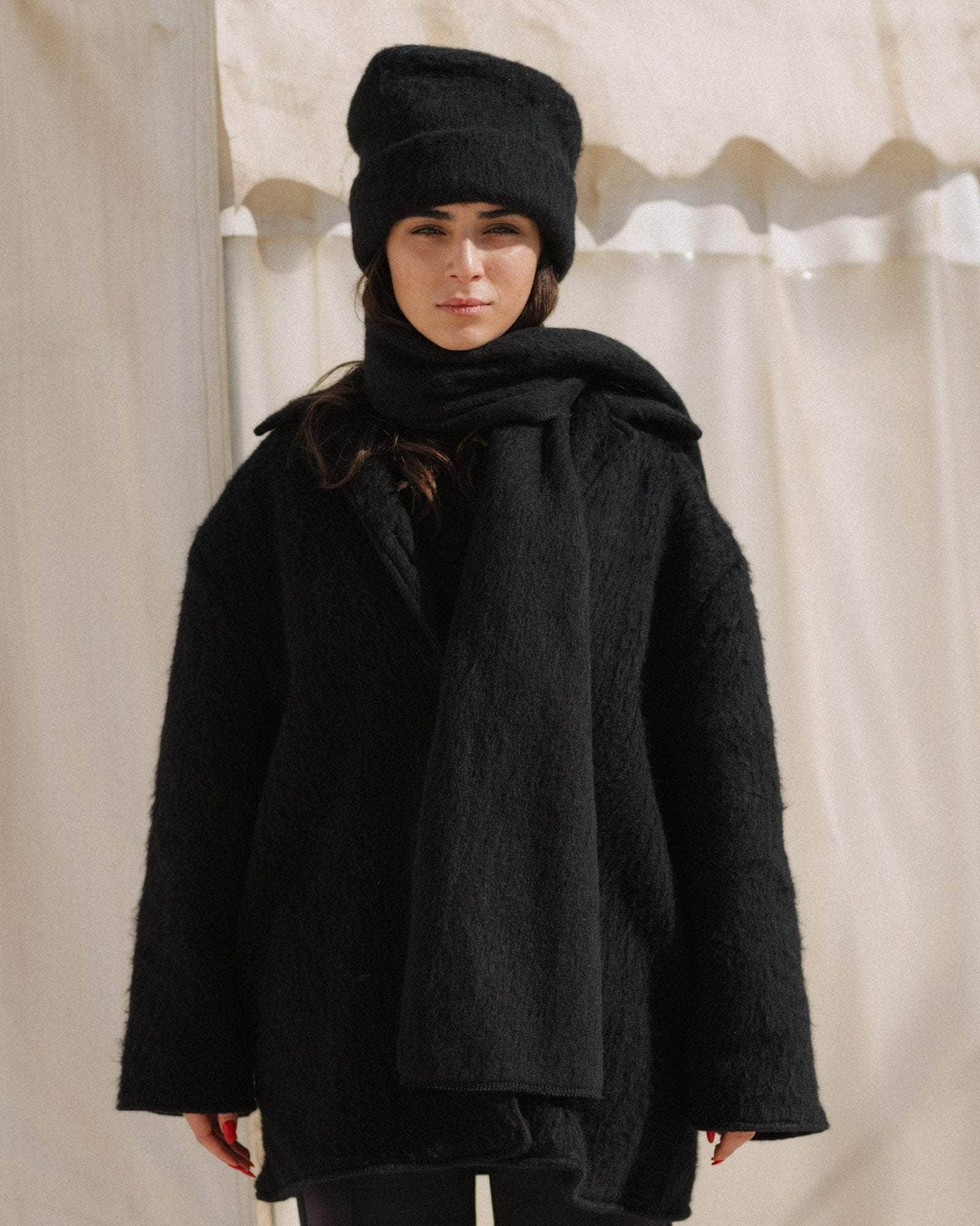 Brushed Wool Ser Scarf