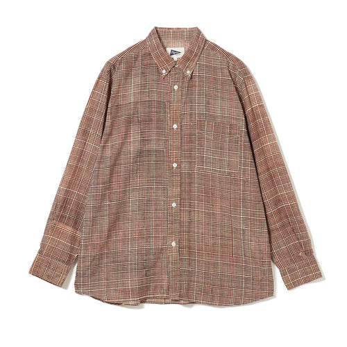 Bubbie Block Printed Button Down Shirt