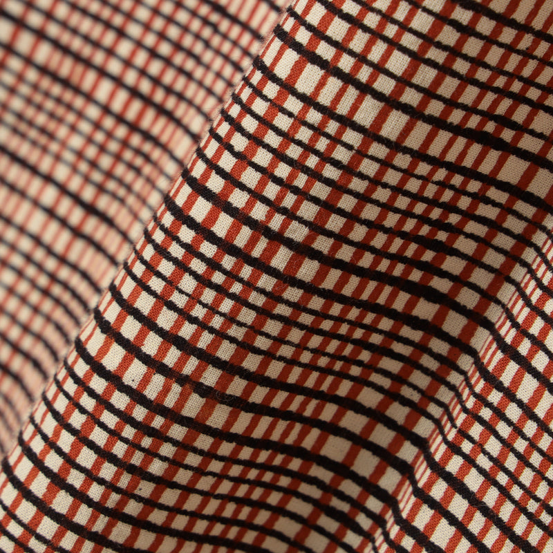 Bubbie Block Printed Button Down Shirt