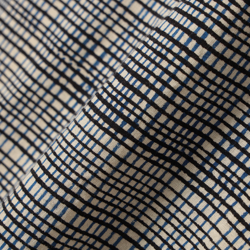 Bubbie Block Printed Button Down Shirt