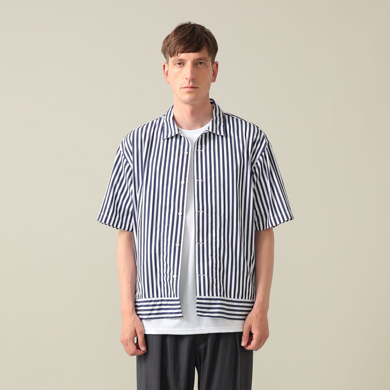 Claude Striped Short Sleeve Shirt