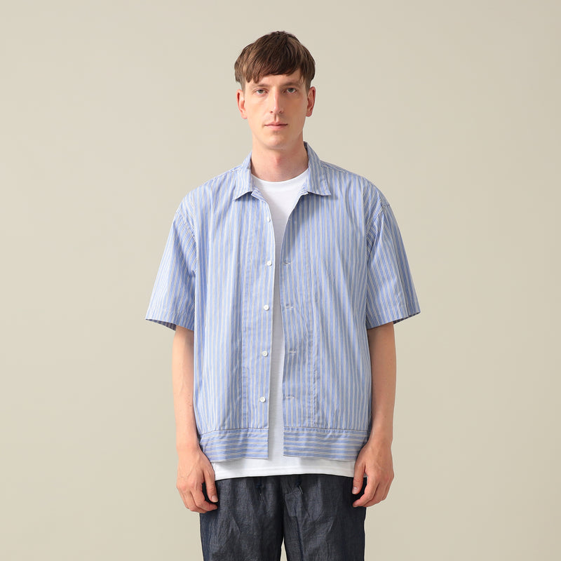 Claude Striped Short Sleeve Shirt
