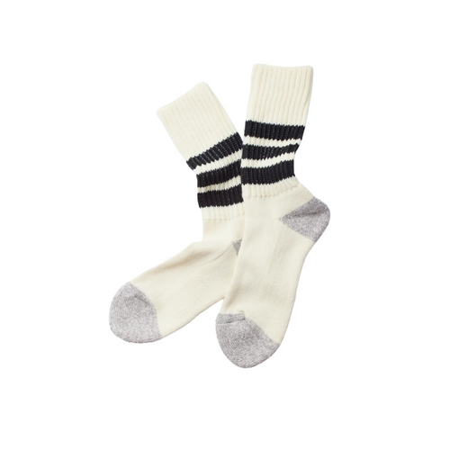 Coarse Ribbed Old School Crew Socks